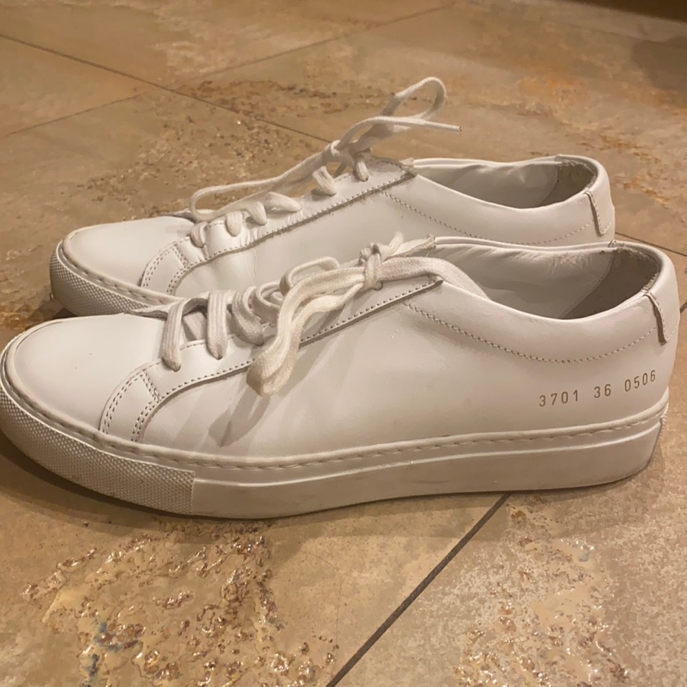 Common Projects Womens Original Achilles Leather Sneakers 36.5